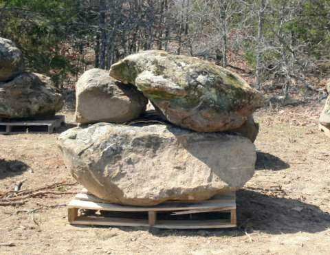 Medium Moss Boulders 2